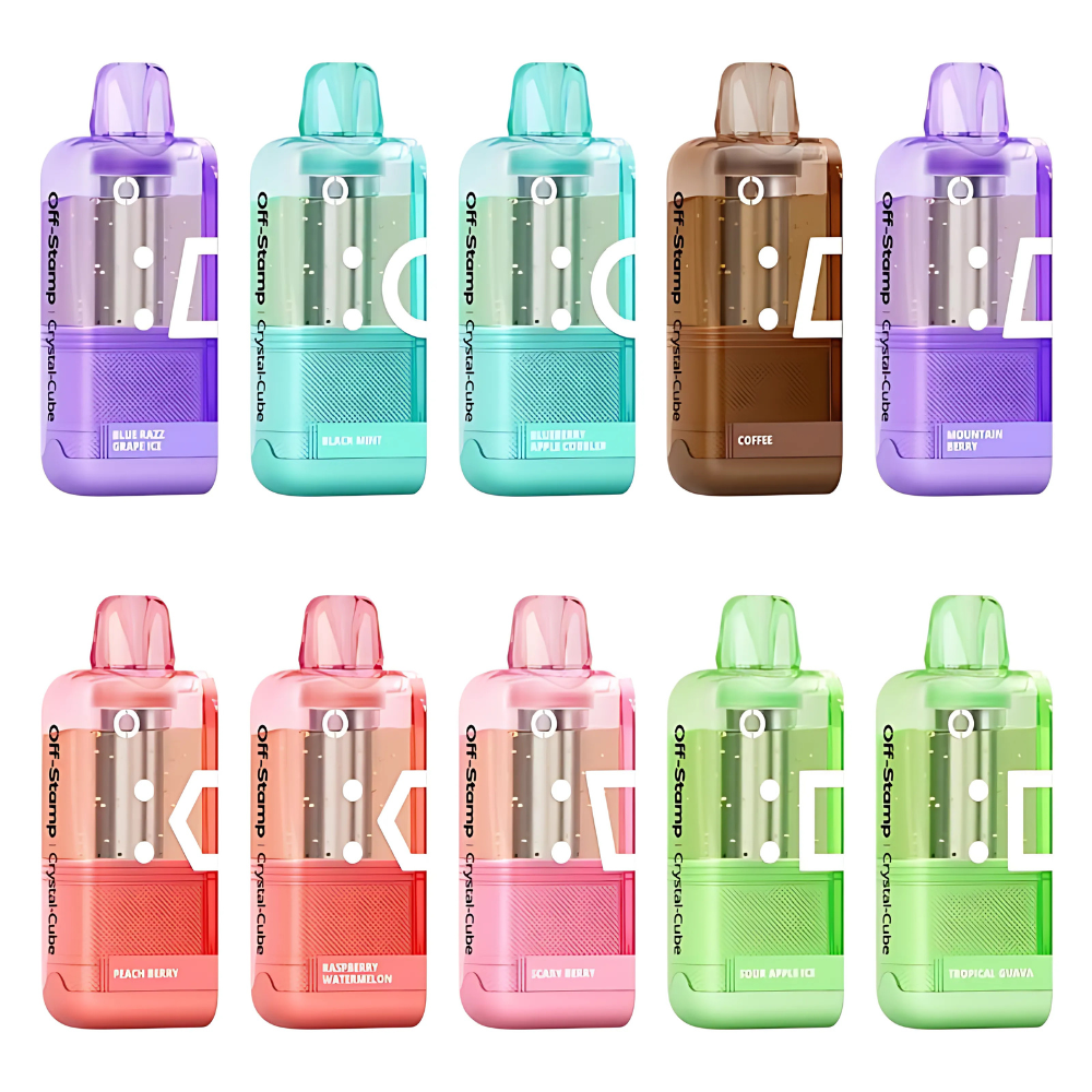 Coffee – Off Stamp X-Cube Crystal Cube | 35K Puffs