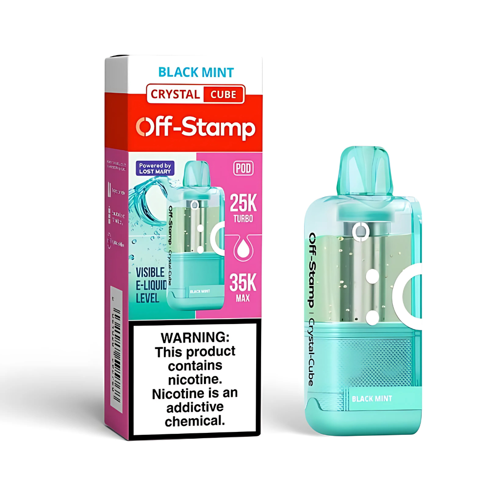Off Cube Off Stamp X-Cube Crystal Cubes | 35K Puffs & Replacement Pods