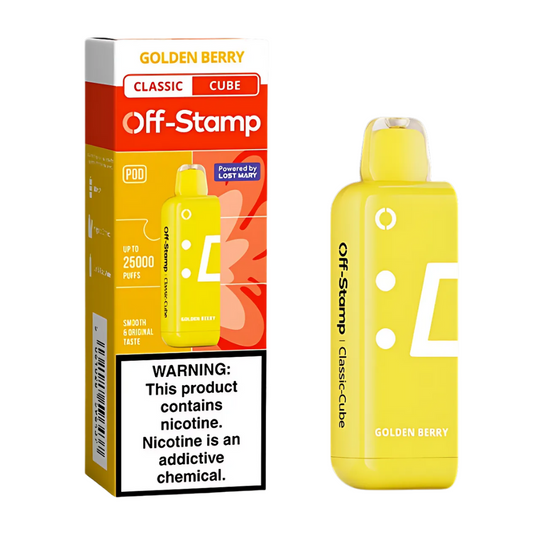 Golden Berry Off Stamp X-Cube Classic Cube | 25K Puffs