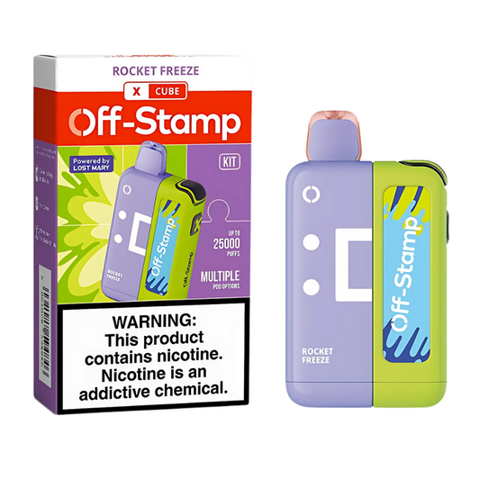Rocket Freeze Off Stamp X-Cube Classic Kit | 25K Puffs
