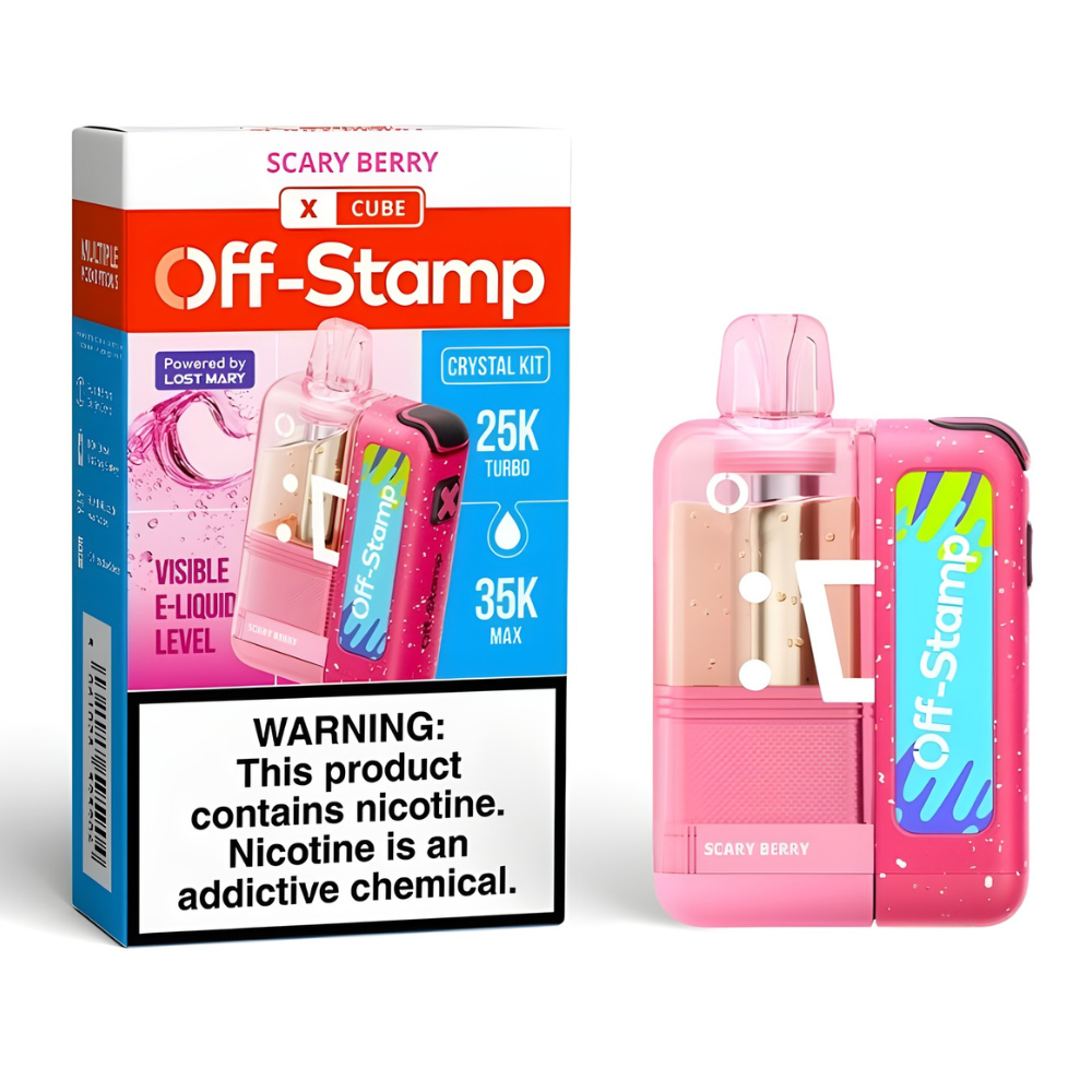 Scrary Kit Off Stamp X-Cube Crystal Kit – Scary Berry | Off Stamp Vapes